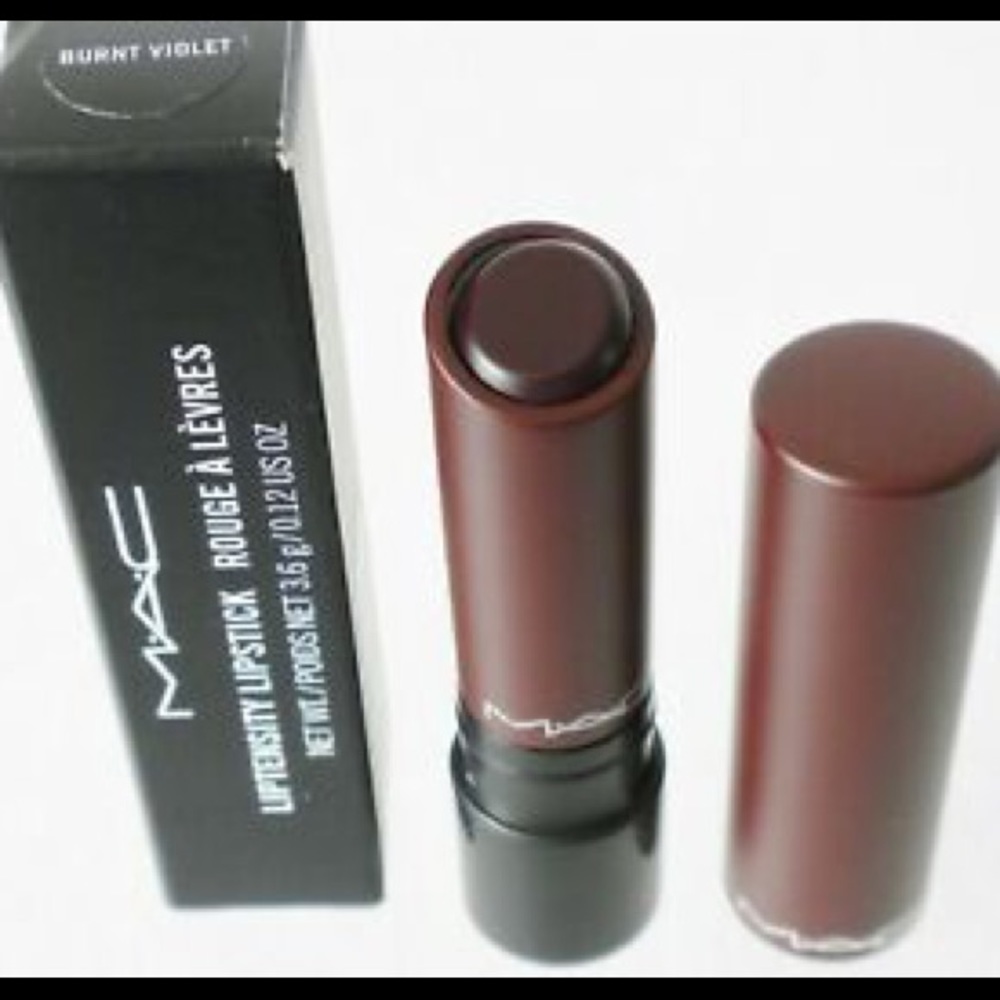 NEW MAC Burnt Violet Liptensity Lipstick. NIB - Picture 8 of 8